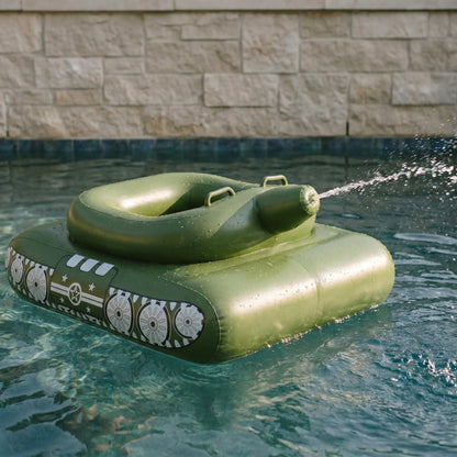 Aufblasbares Panzer-Wasserspielzeug - Flotank