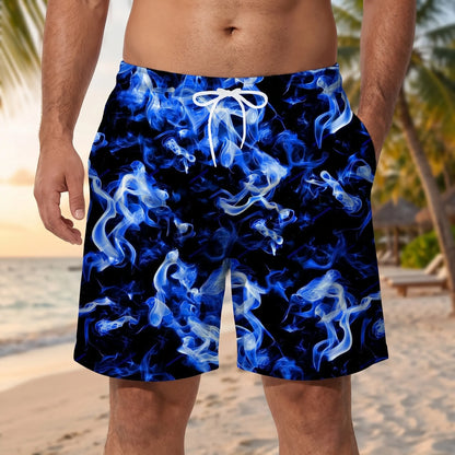 Auffällige Freizeit-Herrenshorts Mit Grafikprint - Taylor