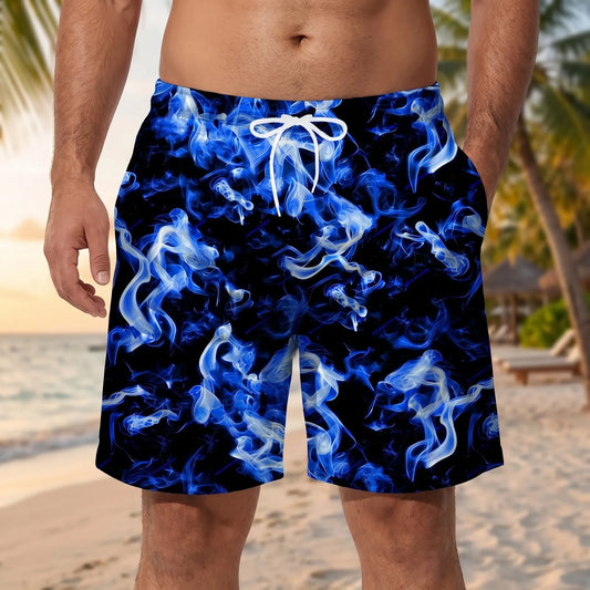 Auffällige Freizeit-Herrenshorts Mit Grafikprint - Taylor