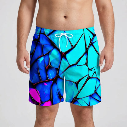 Auffällige Freizeit-Herrenshorts Mit Grafikprint - Taylor