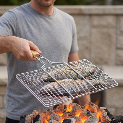 Aufklappbarer Grillkorb - Emberflip