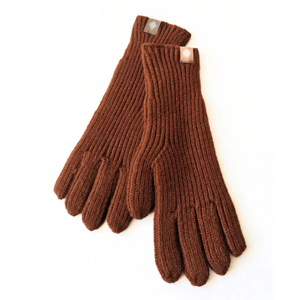 Casual Gestrickte Damenhandschuhe - Elena