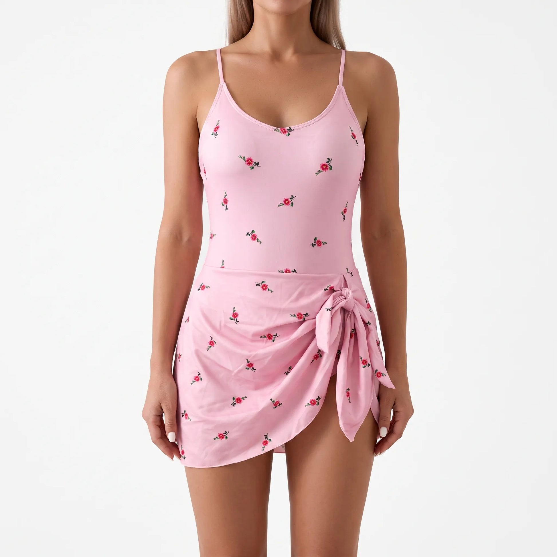 Badekleid Mit Floralem Muster - Covelis