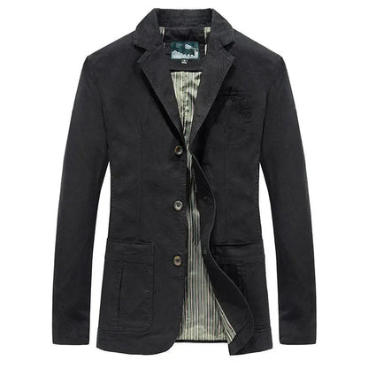 Herren Sommerjacke im Vintage- und Militärstil – Viktor