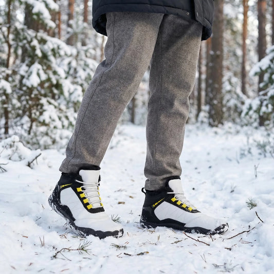 Barfuß-Winterstiefel Mit Breiter Zehenbox -  Snowtrek
