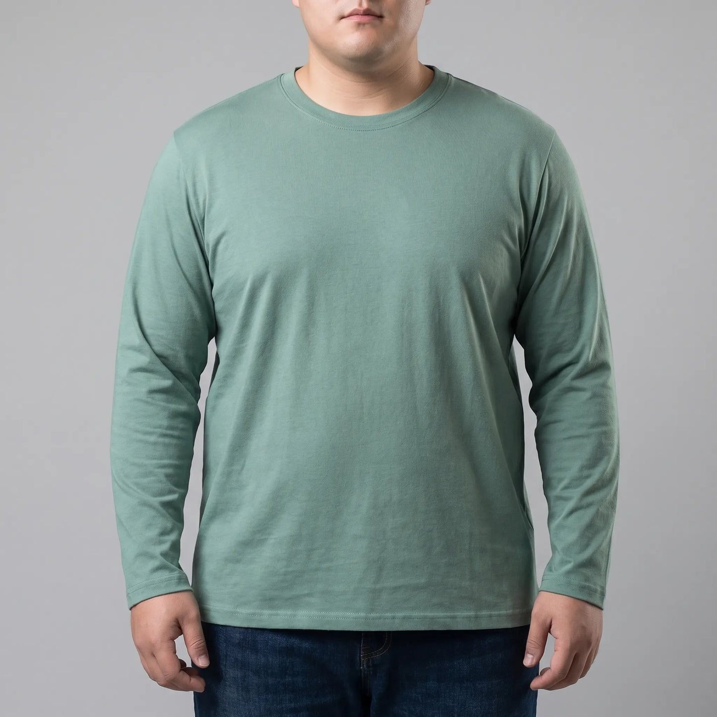 Basic Langarmshirt Mit Rundhalsausschnitt - Josh