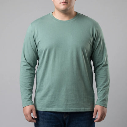 Basic Langarmshirt Mit Rundhalsausschnitt - Josh