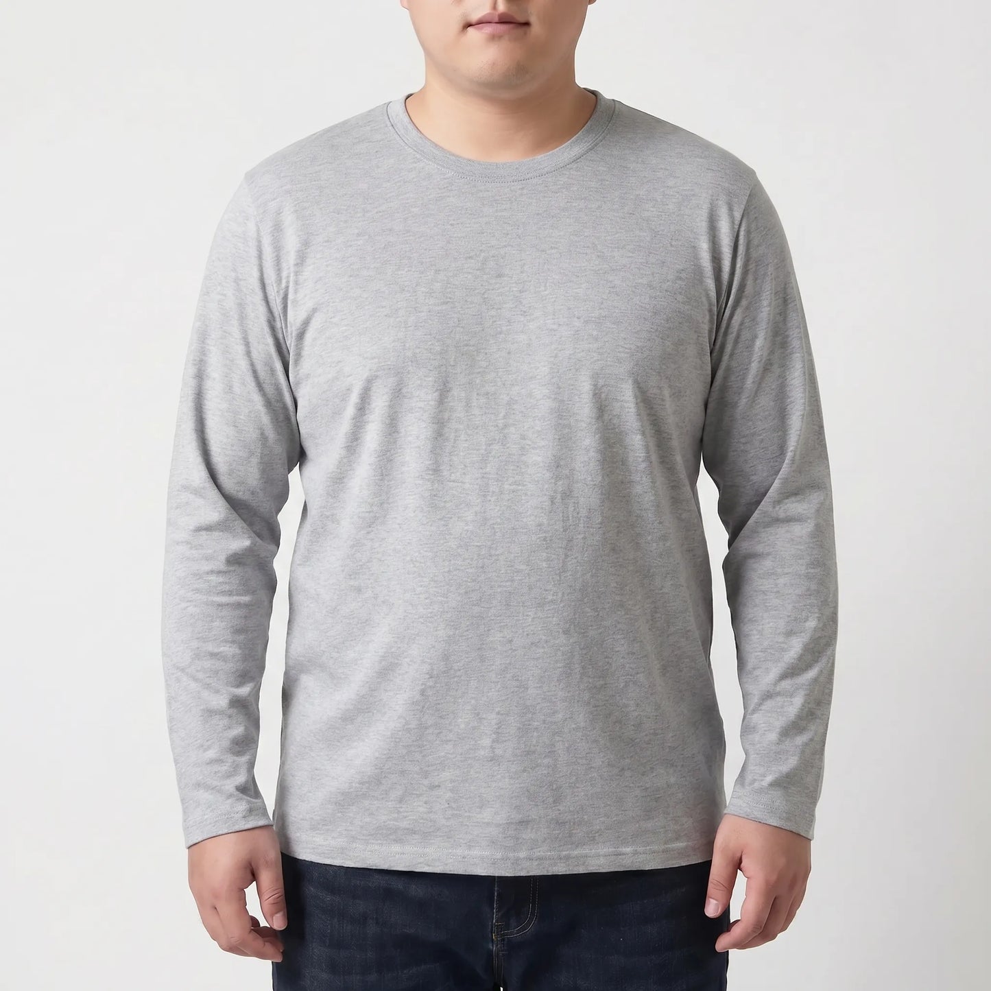 Basic Langarmshirt Mit Rundhalsausschnitt - Josh