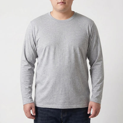 Basic Langarmshirt Mit Rundhalsausschnitt - Josh