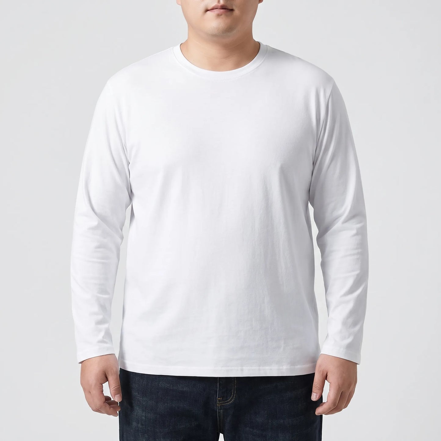 Basic Langarmshirt Mit Rundhalsausschnitt - Josh