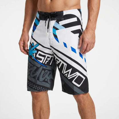 Bedruckte Badeshorts - Vintala