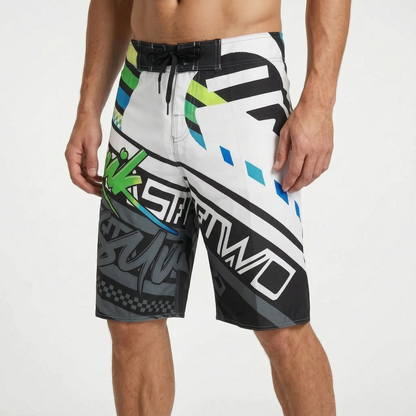 Bedruckte Badeshorts - Vintala