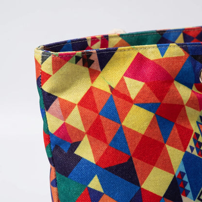 Bedruckte Damen Strandtasche - Okatote