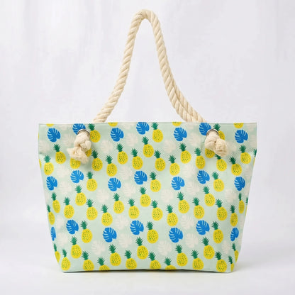 Bedruckte Damen Strandtasche - Okatote