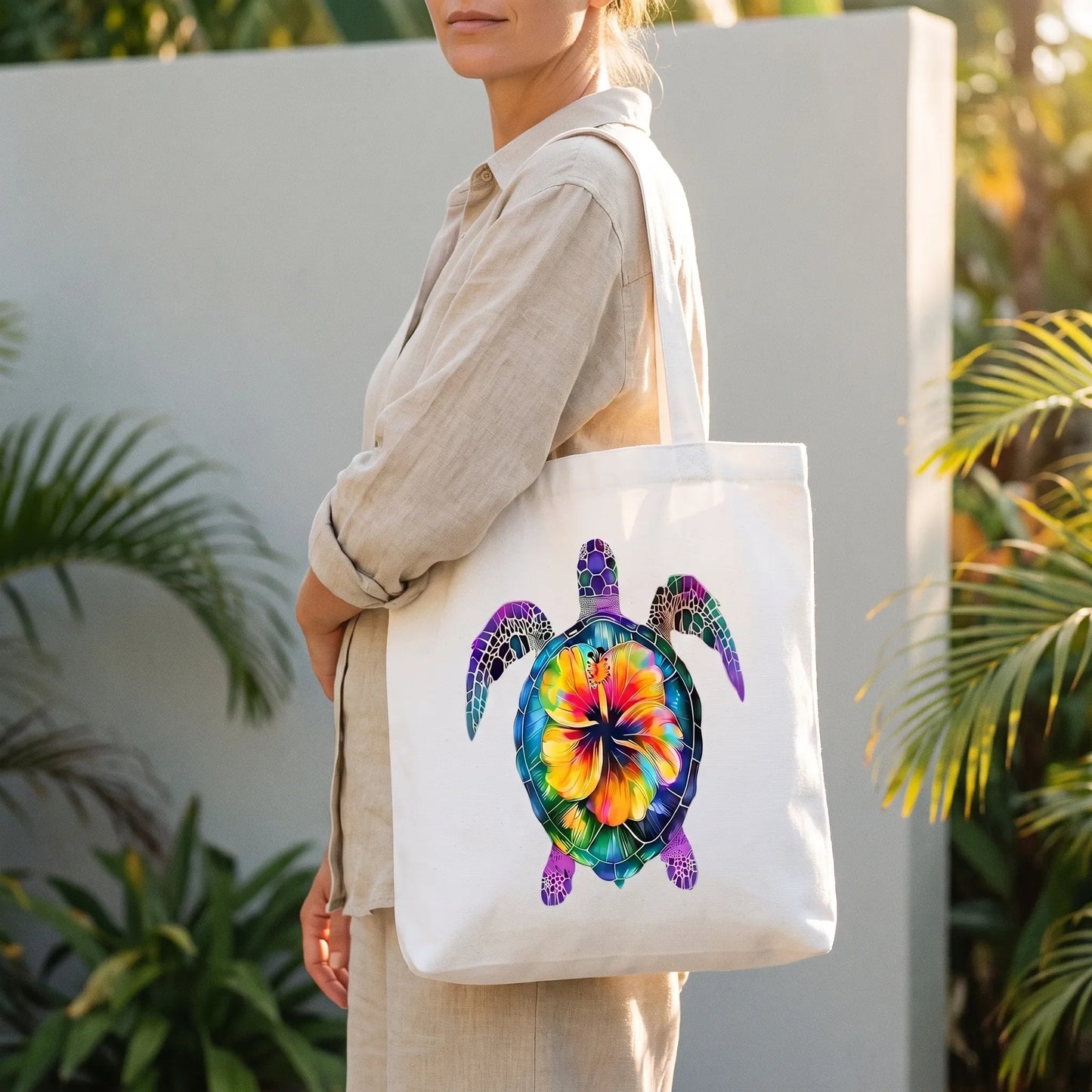 Bedruckte Stofftasche - Cavasia