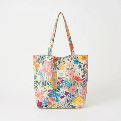 Bedruckte Umhänge Stofftasche - Petalix