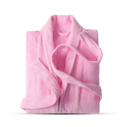 Belted Towelling Dressing Gown For Women - Charlene