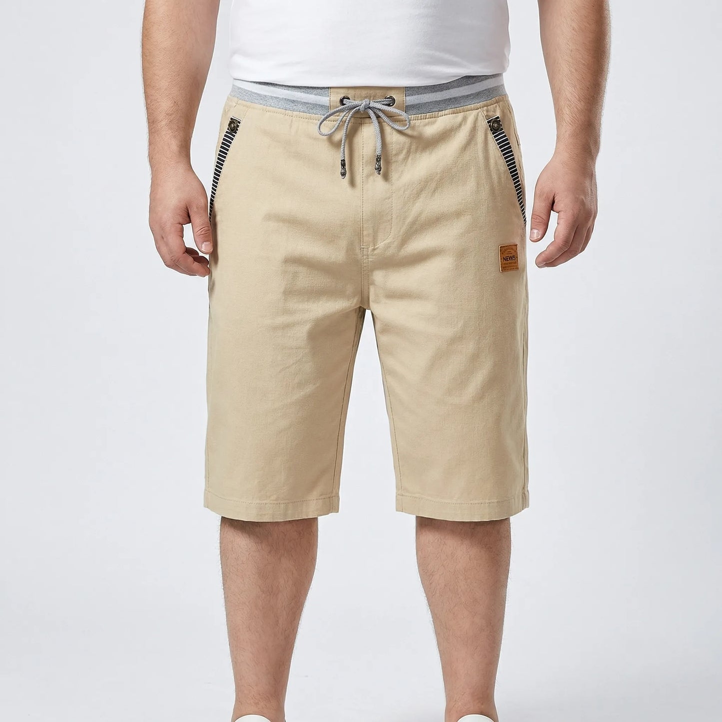 Bermuda-Herrenshorts Mit Tunnelzug - Saul