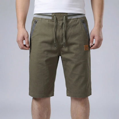 Bermuda-Herrenshorts Mit Tunnelzug - Saul