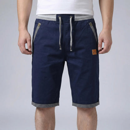 Bermuda-Herrenshorts Mit Tunnelzug - Saul