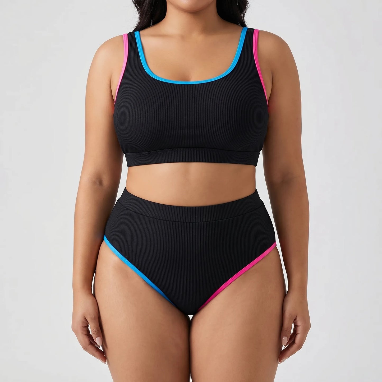 Bikini Set In Großen Größen Mit Batikmuster - Jean