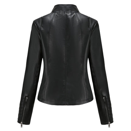 Stylisches Leder Damenjack – Elin