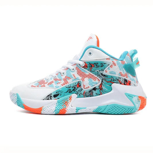 Bold Graphic Court Trainer - Seth