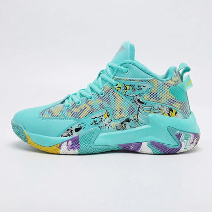 Bold Graphic Court Trainer - Seth