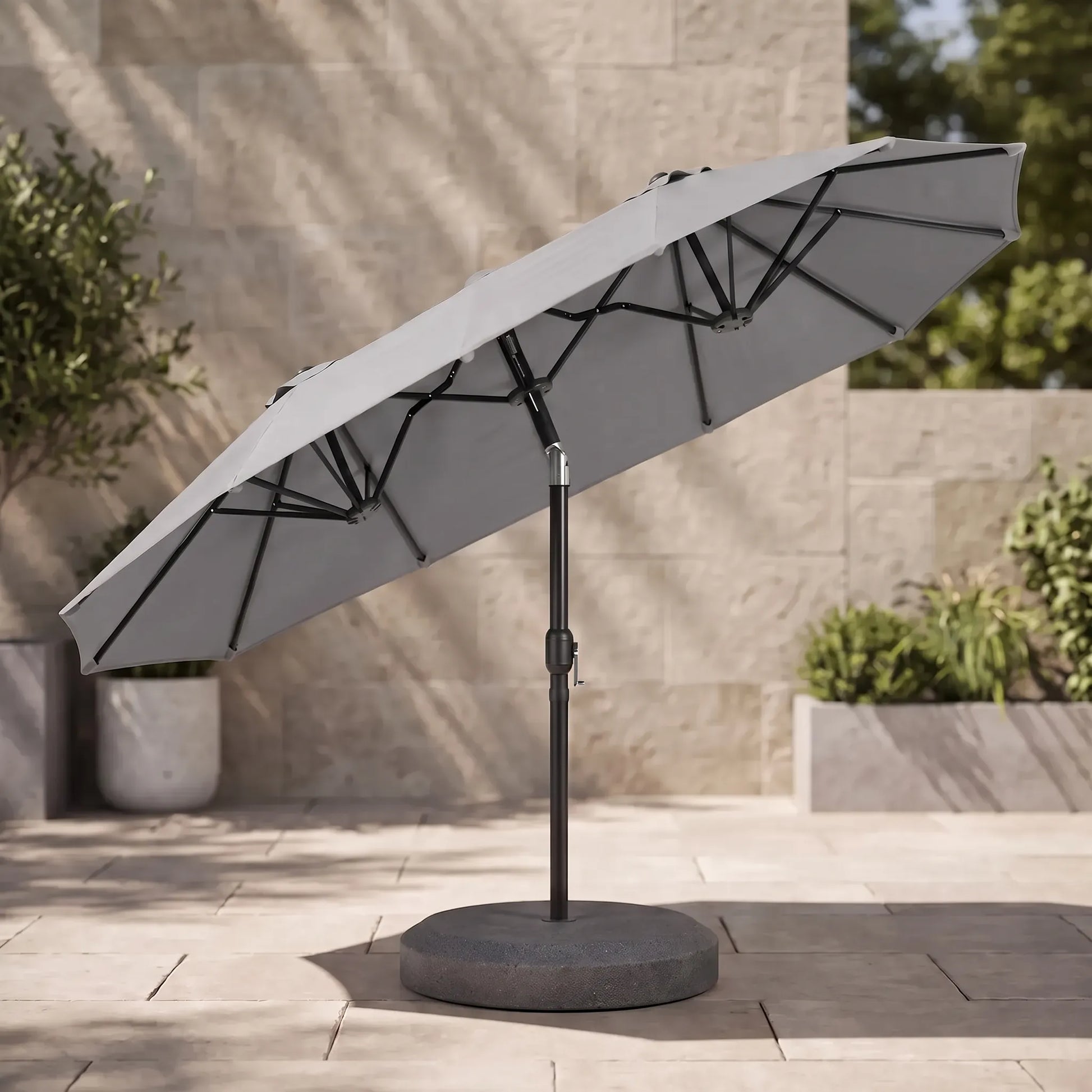 Breiter Doppelseitiger Sonnenschirm - Shadevia