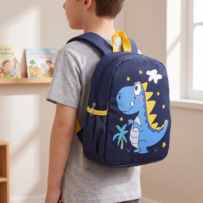 Bunter Kinderrucksack Mit Dinosaurier-Print - Zaurion