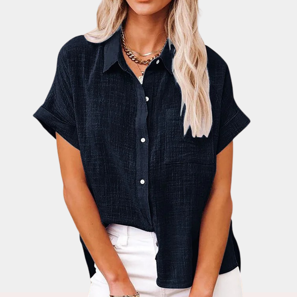 Lässige Damen Sommerbluse – Noémie