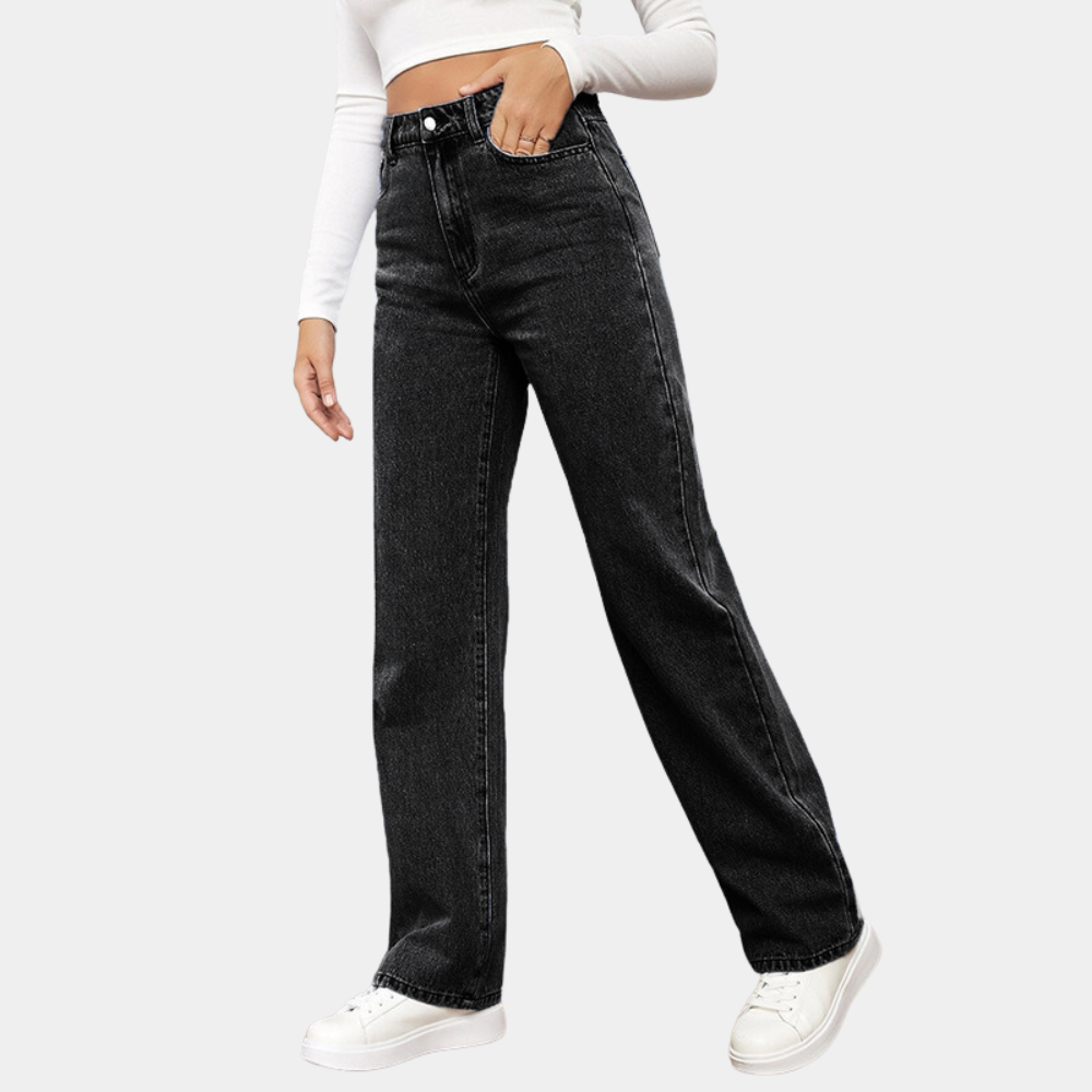 High Waist Baggy Damen Jeans – Elena
