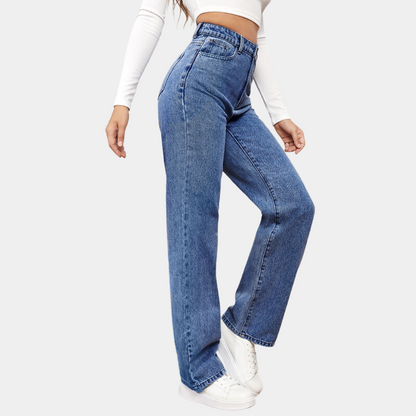 High Waist Baggy Damen Jeans – Elena