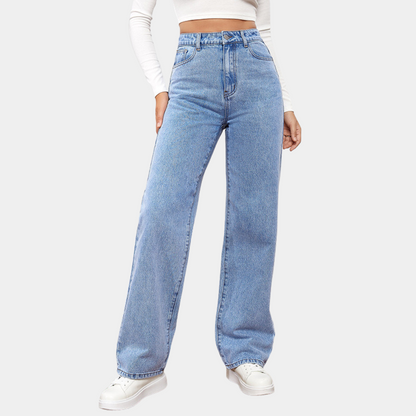 High Waist Baggy Damen Jeans – Elena