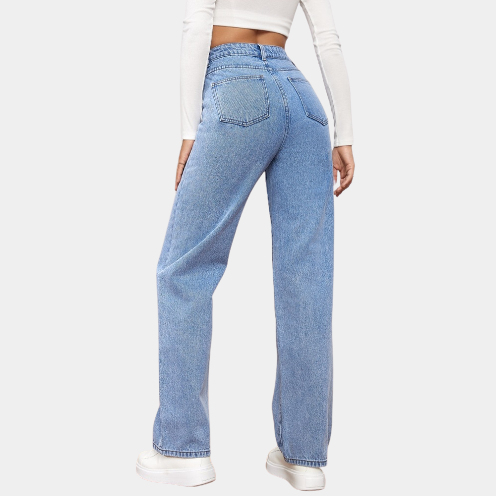High Waist Baggy Damen Jeans – Elena