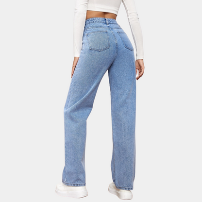 High Waist Baggy Damen Jeans – Elena