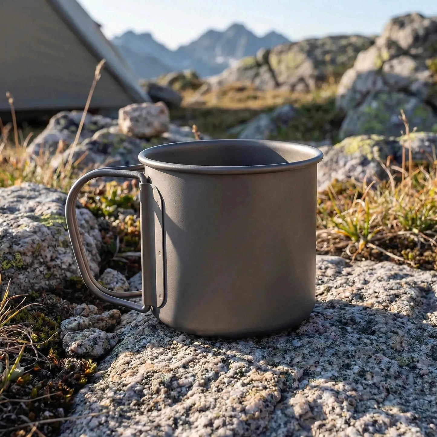 Campingbecher Mit Klappgriff -  Campura