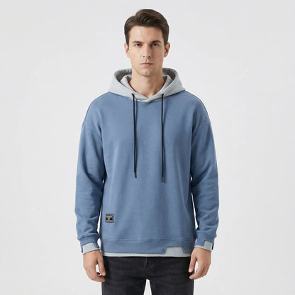 Casual Loose-Fit Hooded Sweatshirt - Trevor