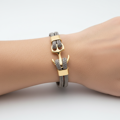Charme-Armband Aus Leder - AnchorLeather