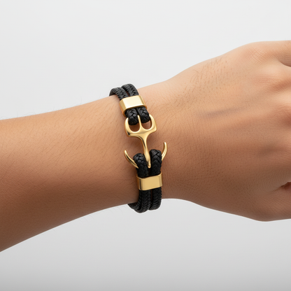 Charme-Armband Aus Leder - AnchorLeather