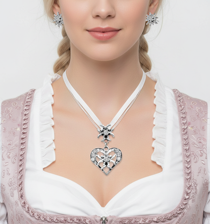 Choker Mit Herzanhänger - NobleDream