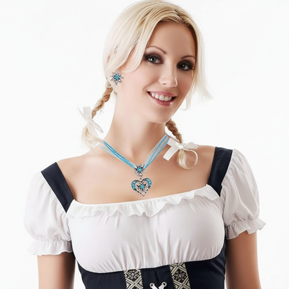 Choker Mit Herzanhänger - NobleDream