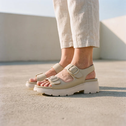 Chunky-Plateausandalen - Renee