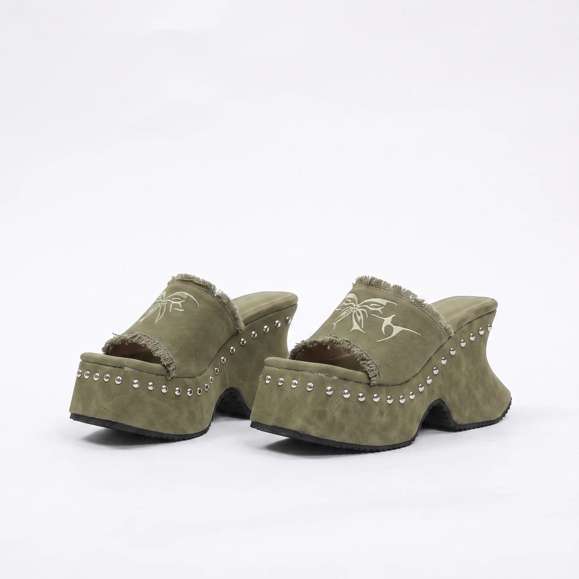 Chunky Plateau Pantoletten - Tami