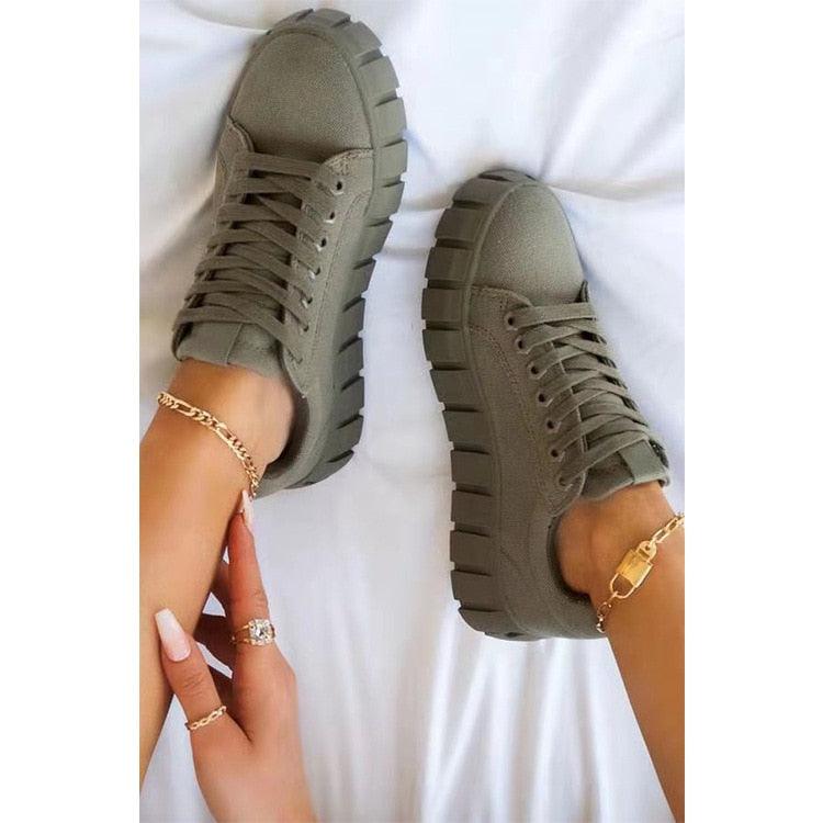 Chunky Sole Casual Women's Sneaker - Melissa