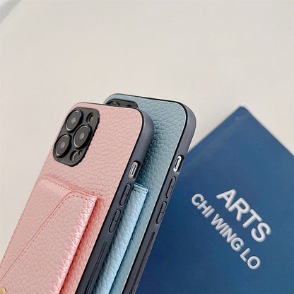 Funktionelle iPhone-Hülle mit Geldbörse – Celeste