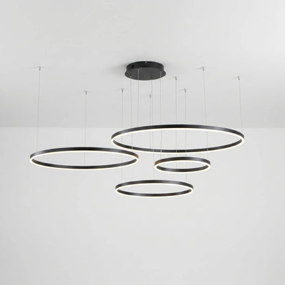 Circular Ring LED Pendant Chandelier -  Rinova