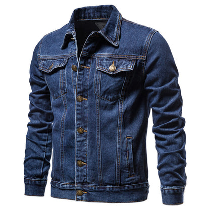 Classic Button-Up Denim Jacket - Darrel