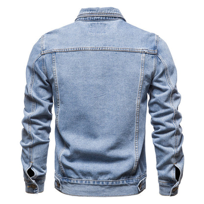 Classic Button-Up Denim Jacket - Darrel