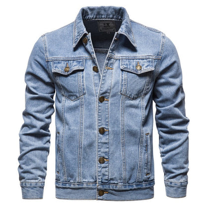 Classic Button-Up Denim Jacket - Darrel